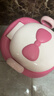 世纪宝贝（babyhood）儿童小马桶坐便器 加大款稳固防滑女宝宝大靠背PU软垫 蝴蝶结 实拍图