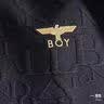 BOY LONDON【秋日极简】春季男女款提花潮牌圆领宽松卫衣N03029 米白色N03029 M 版型偏大建议拍小一码 实拍图