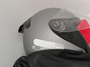 LS2新款摩托车头盔四分三盔电动助力车四季大尾翼大码男女半盔OF608 哑浅灰 4XL(建议63-64CM) 实拍图