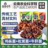 菌香传奇农科院即食油鸡枞菌云南特产牛肝菌香蕈松茸菌香菇菌子零食下饭菜 三口味混合 2000g【约100小袋】 实拍图