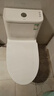 九牧（JOMOO）11173-2-1/41KD-3大力神普通马桶家用虹吸抗菌节水坐便器400坑距 实拍图