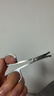 优家（UPLUS）加厚不锈钢圆头鼻毛剪刀修眉毛胡子胡须鬓角美容男士修剪器 实拍图