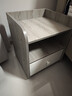 尋巧（SPERMEK）床头柜卧室小型时尚收纳柜子储物柜现代简约带抽屉窄边柜置物矮柜 店长推荐【经济款】单抽欧莱文灰 实拍图