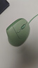 B.O.W航世 M190U 人体工学有线鼠标 办公电脑垂直立握式鼠标 作图建模通用静音鼠标 抹茶绿 实拍图