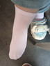 【马卡龙女袜】四季袜子女中筒袜马卡龙女生粗针袜吸汗透气奶油色 【5双装】颜色随机 均码 实拍图