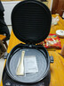 美的（Midea）电饼铛 家用双面加热煎烤机烙饼电煎饼锅34大尺寸加深烤盘上下盘可拆洗早餐机烤肉电饼档 JKE3478 实拍图