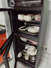 荣事达消毒柜家用小型厨房餐具碗筷大容量商用带烘干免沥水消毒碗柜立式台式餐饮饭店 D09A-280双门5层侧定时款5-10人 实拍图