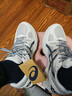 亚瑟士ASICS男鞋透气跑鞋运动鞋缓震舒适跑步鞋 GEL-CONTEND 4 灰色/灰色 40 实拍图