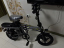 普莱德新国标折叠电动自行车 超长续航电动车 铝合金代驾车 锂电池助力男女通用成人电瓶车 代步电单车 航空铝合金-16减震-进口级15A-纯电约45km 实拍图