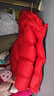 保姆鹅 儿童羽绒服宝宝短款加厚白鸭绒外套男童女童保暖防风冬[NG2637] 新年红 120 晒单实拍图