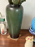 景德镇陶瓷花瓶摆件客厅插花落地高级感种花盆大复古陶罐水养中式 绿森林高号【暗绿色】可水培 实拍图