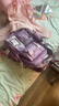 爱迪生发明家初中生书包黛露小学生大容量女生减负双肩背包 2260-2 紫色大号 实拍图