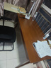 华舟实木书桌简约小户型家用写字桌台式电脑桌卧室学习桌 1.2米胡桃色 实拍图