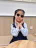 英氏（YEEHOO）【亲子款】儿童偏光太阳镜4-12岁防紫外线眼镜户外折叠口袋墨镜 实拍图