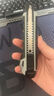 京选（JERXUN）美工刀壁纸刀墙纸裁纸刀金属锌合金钢电工刀拆快递开箱大号刀片 实拍图