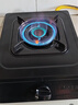 樱雪（INSE）燃气灶单眼灶具 5.0kW猛火台式煤气炉单灶灶台 大火力黑色喷涂耐脏易清洁面板JZY-T2451(G)W液化气 实拍图