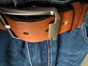 京东京造进口真皮针扣皮带 头层牛皮男士腰带2026新款礼物送男友老公爸爸 实拍图