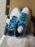 尤尼克斯（YONEX）羽毛球鞋yy入门级训练减震动力垫男女SHB101CR 白/蓝45码 实拍图