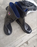 双星八特 高筒雨鞋雨靴男防滑塑胶雨天 38cm码男女通用 42码 实拍图