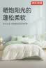 京东京造40支全棉四件套 A类抗菌 100%新疆棉 柔软亲肤 床上四件套床单被套枕套1.8米床青禾曼白 实拍图