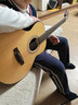 萨伽（SAGA）吉他sf700单板面单民谣萨迦木吉他入门初学者萨嘎乐器 【哑光】36英寸GS700原木色儿童/旅行-SF700系列 实拍图