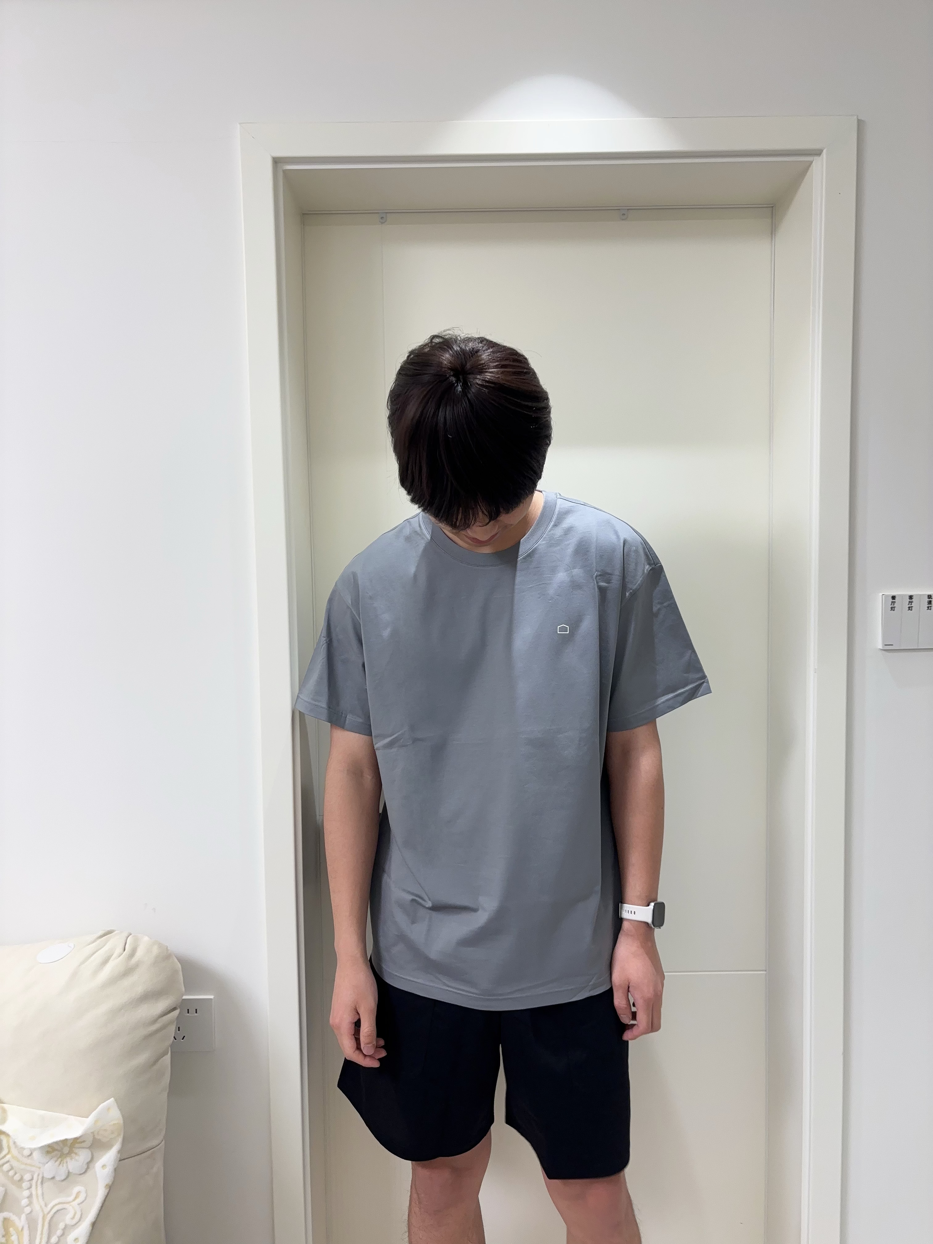 蕉内【王一博同款】305H睡衣男士纯棉春夏季100%棉短袖情侣家居服套装 实拍图