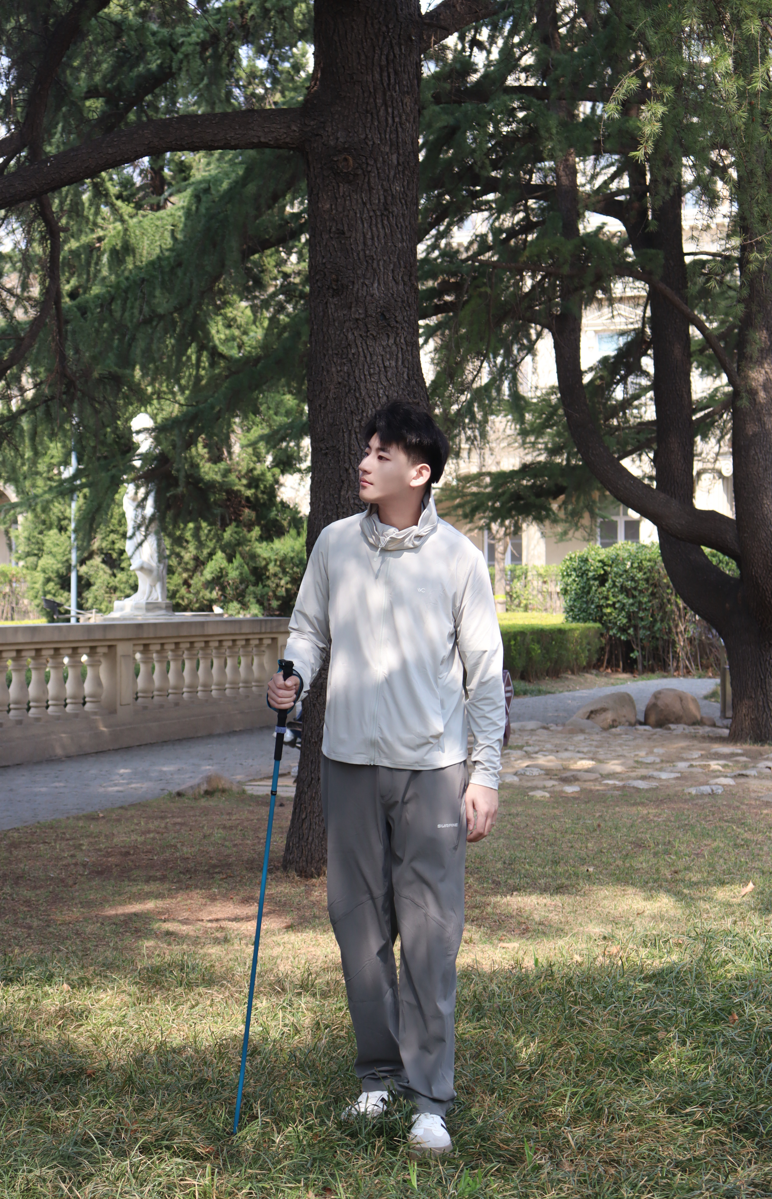 思凯乐（SCALER）【行山LOCK】户外登山杖轻量碳纤维专业越野跑徒步折叠手杖拐杖 实拍图