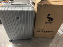 爱华仕行李箱24英寸拉杆箱男大容量旅行箱女密码箱托运多功能皮箱磨砂灰 实拍图