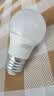 超亮led灯泡e27螺口家用白光暖光护眼照明3W5W7W9W12瓦球泡节能灯 超亮【3W】好灯好质量 白光【1支装】 实拍图