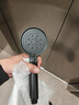 增压花洒喷头黑武士魔幻五档淋浴花晒头淋雨喷淋花酒超强单热水器 黑武士花洒 实拍图