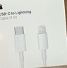 Apple/苹果 USB-C/type-c转闪电充电线-1米 数据线苹果充电线手机充电线 适用于iphone14/iphone13 实拍图