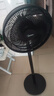 美的（Midea）【超级单品】七叶轻音立式电风扇家用柔风落地扇台式桌面小型风扇大风量节能摇头宿舍电扇 SAF30AB 实拍图