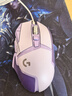 罗技（G） G502 HERO主宰者 有线鼠标 游戏鼠标 吃鸡鼠标 电竞鼠标宏编程可配重HERO引擎 礼盒送男友 G502H（阿卡丽贴纸） 实拍图