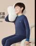 猫人儿童内衣套装纯棉男童秋衣秋裤半高领青少年打底内衣 藏青 180 实拍图
