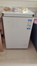 海尔（Haier）100L单温冰柜小型家用小冰柜减霜一级能效冷藏冷冻转换深冷冷柜小冰箱BC/BD-100GHW9D国家补贴 实拍图