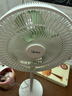 美的（Midea）【幸运草安睡1S】一级能效直流变频声控电风扇家用遥控卧室静音落地扇台式桌面抗菌大风力转页扇 实拍图