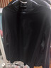 布先生明星同款长袖T恤男士小白T内搭 长袖标准T-圆领-黑色 3XL(190) 实拍图