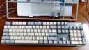 雷柏（Rapoo）V500PRO米灰升级款 104键有线背光机械键盘 PBT双色键帽电脑办公游戏全键无冲可编程键盘 红轴 实拍图