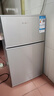 荣事达（Royalstar）小冰箱小型家用出租房双门一级能效宿舍冷藏冷冻两用节能电冰箱 42A126【一级能效】【三天不到1度电】银 实拍图