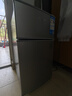 华宝小冰箱小型家用出租房用冷藏冷冻两用一级能效节能省电迷你宿舍寝室办公室二门电冰箱 【店长推荐】58L银色【一级能效】 实拍图