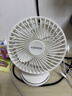 康佳（KONKA）USB小风扇小型风扇充蓄电小台扇桌面电风扇迷你办公学生宿舍床头车载壁挂户外露营台夹扇4000mA 实拍图