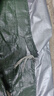帝焱（DIYAN）加厚防雨布防水布料防晒遮阳牛津塑料户外帆布遮雨布油布隔热篷布 绿银4米*6米【加厚送绳】 实拍图