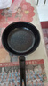 【亏本清仓】韩式麦饭石色不粘锅平底锅铁锅电磁炉不带盖 黑色小煎锅 16cm 实拍图