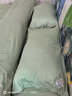 富安娜家纺 60支长绒棉床上四件套纯棉100%纯棉简约酒店床品床单被套 【60S长绒棉贡缎】碧瑶 1.5m床 床单款 （被套203*229cm） 实拍图