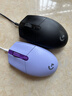 罗技（G）G102 有线游戏鼠标 淡紫色 RGB灯效 轻量化设计 吃鸡鼠标 赛博朋克 200-8000DPI 实拍图