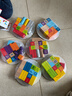 Hape(德国)儿童积木玩具木质100粒双面数字字母桶装宝宝生日礼物E8488 实拍图