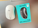 罗技（Logitech）M240 无线鼠标 蓝牙鼠标 办公鼠标 简约便携 白色 实拍图