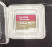 闪迪（SanDisk）256GB TF(MicroSD)内存卡 4K极速金卡A2 V30 U3行车记录仪 运动相机无人机 监控存储卡 读190MB/s 实拍图
