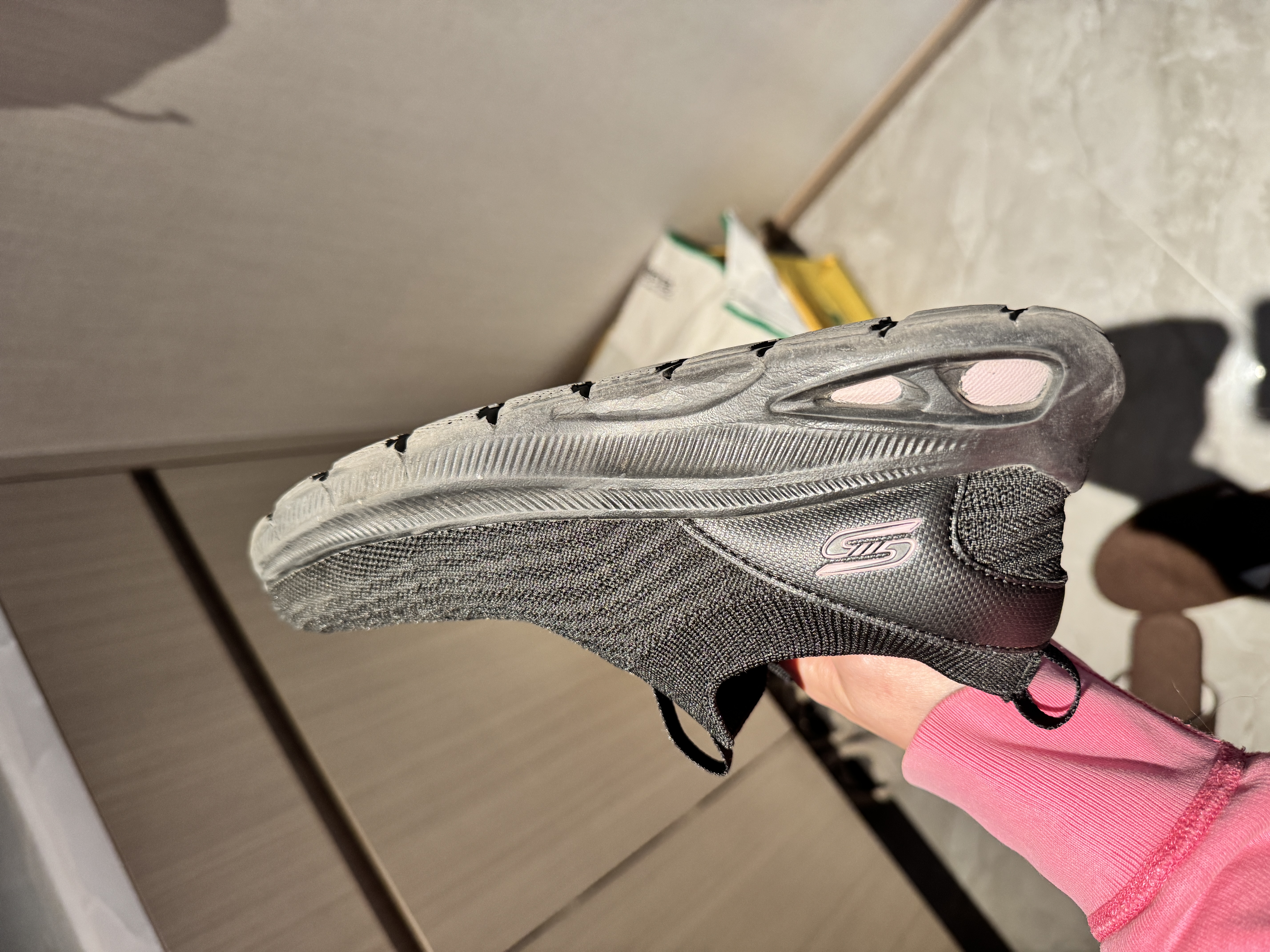 斯凯奇（Skechers）七夕情人节礼物女鞋一脚蹬透气健步鞋休闲鞋运动鞋跑步鞋117440 实拍图