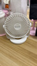 赛亿电风扇小风扇小台扇迷你USB手持便携电风扇小型学生宿舍床头办公室轻音桌面扇小型可车载风扇 实拍图